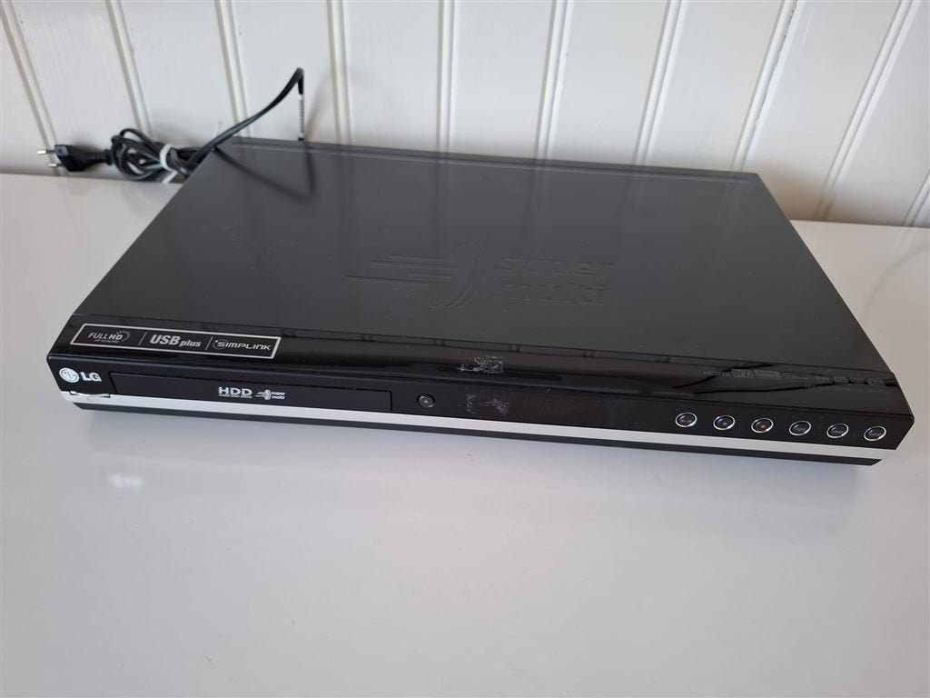 LG RH 38 7H HDD DVD recorder, Ophalen of Verzenden, Zo goed als nieuw