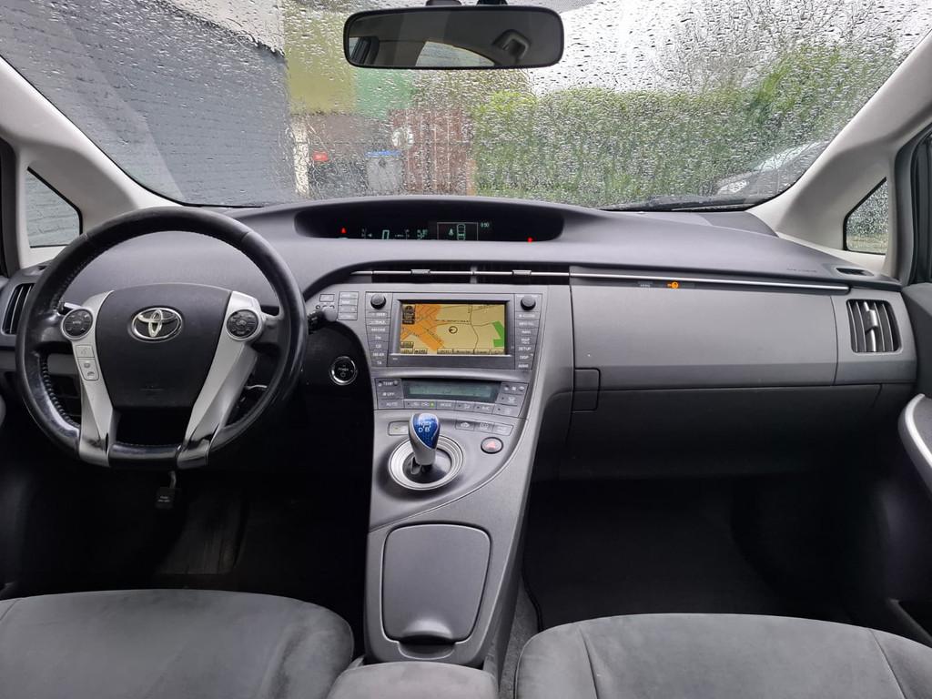 Toyota Prius 1.8I Hybride Automaat Navi Camera Pdc 17" Cruis, 4 cilinders, Wit, Bedrijf, Hybride Elektrisch/Benzine