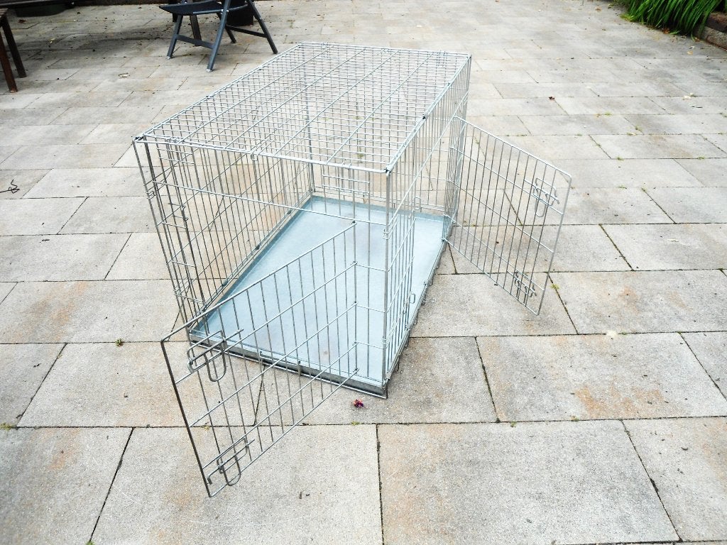 Grote opvouwbare bench met 2 deurtjes, Ophalen, Zo goed als nieuw
