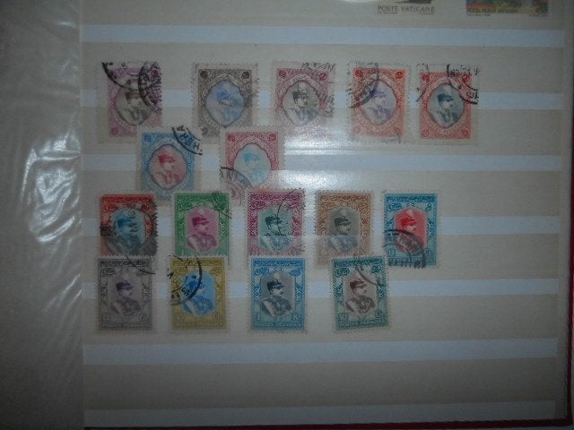 Kavel oud  Perzie  Iran Zie scan, Postzegels en Munten, Ophalen of Verzenden, Buitenland