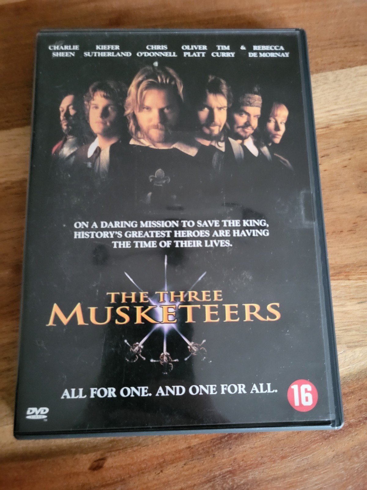 The Three Musketeers DVD - Actie/Avontuur, Vanaf 16 jaar, Nederlands, Ophalen of Verzenden, Gebruikt