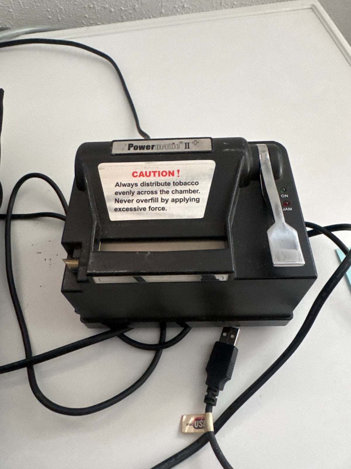 Powermatic II+ Elektrische Sigarettenmaker, Verzamelen, Ophalen of Verzenden, Gebruikt, Overige typen