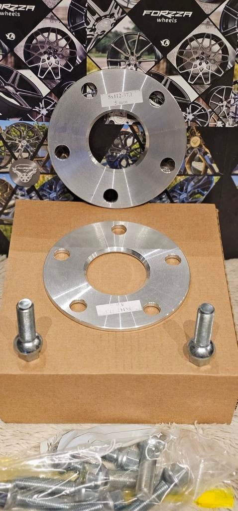 Spoorverbreders spacers vw Golf 8 5x112 57,1 5mm, Ophalen of Verzenden