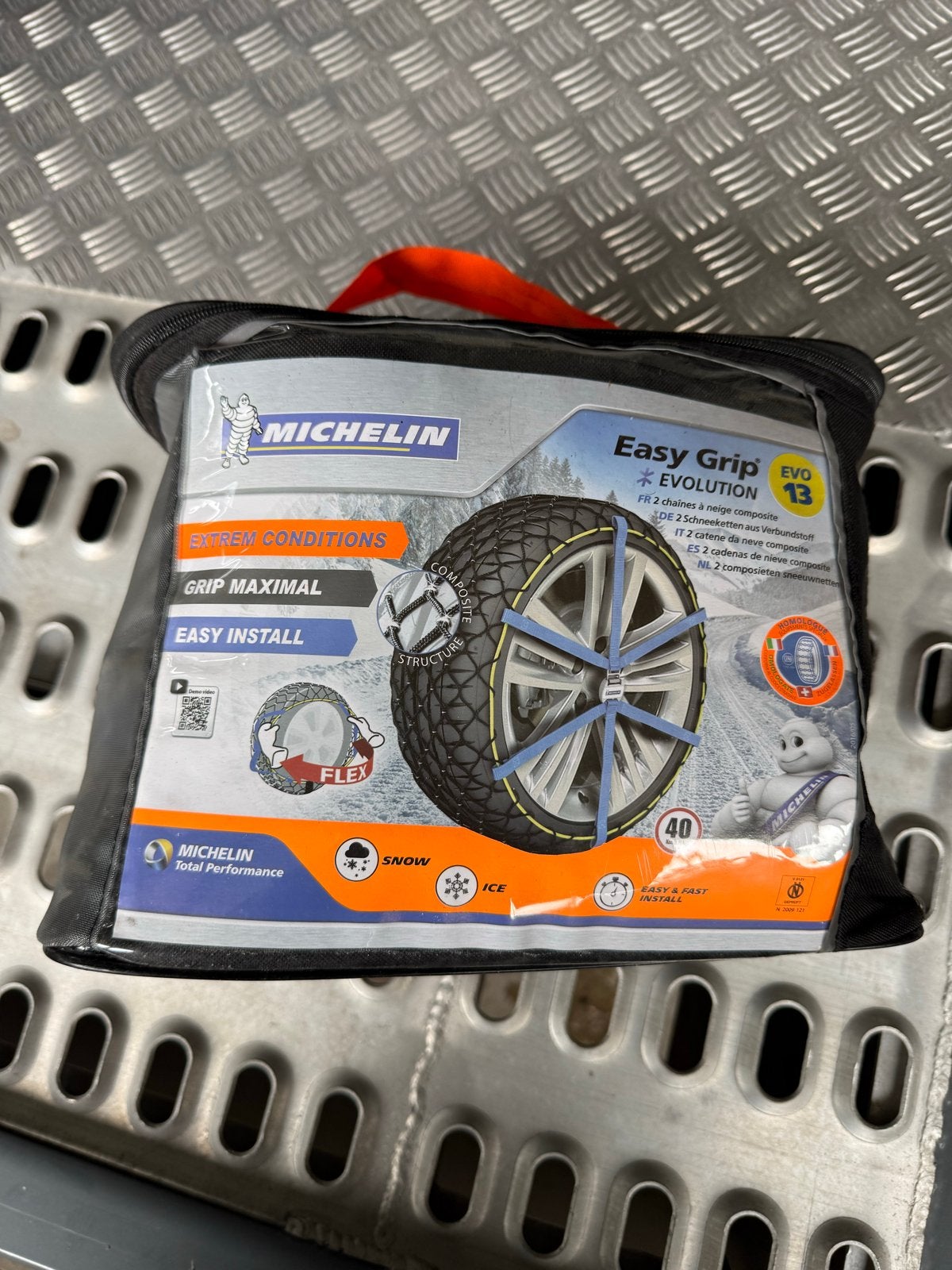 Michelin Easy Grip Evolution EVO 13 Sneeuwkettingen, Auto diversen, Ophalen, Gebruikt