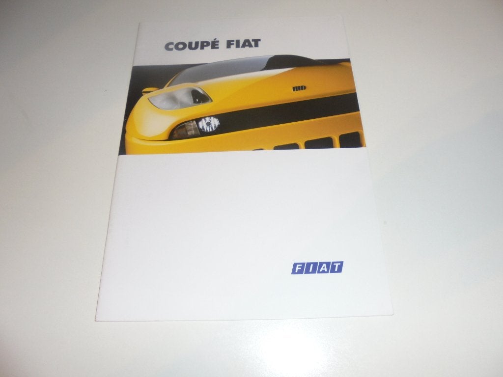 brochure Coupé Fiat  1995, Ophalen of Verzenden, Nieuw, Overige merken
