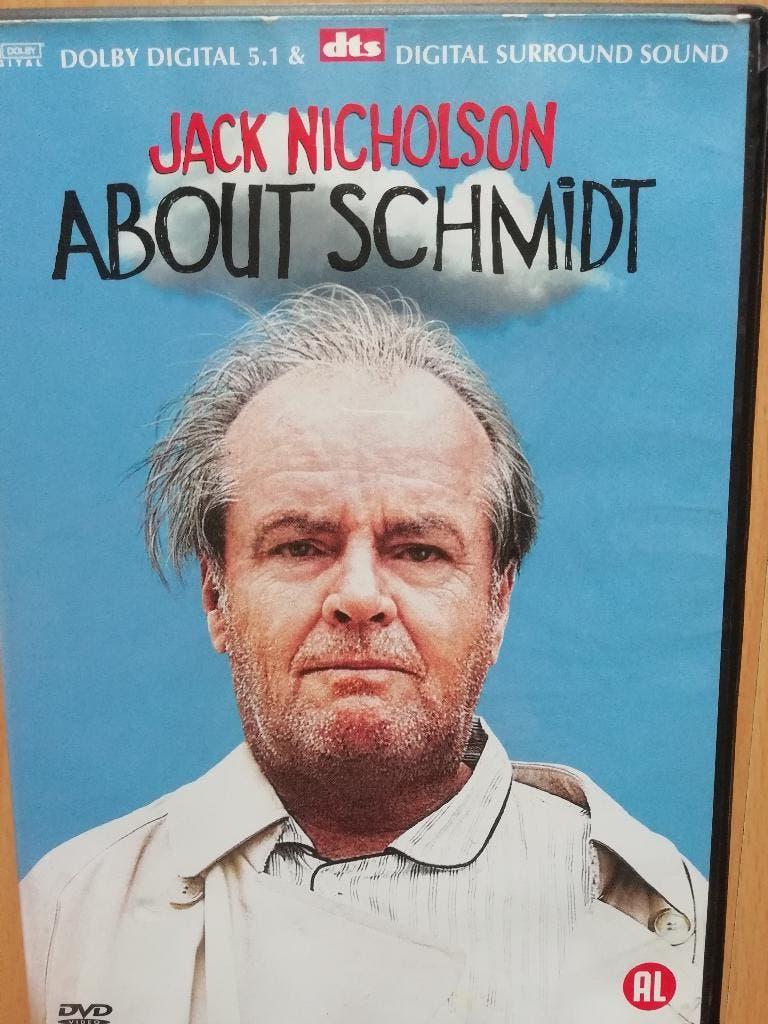 about schmidt - jack nicholson, Alle leeftijden, Ophalen of Verzenden, Zo goed als nieuw