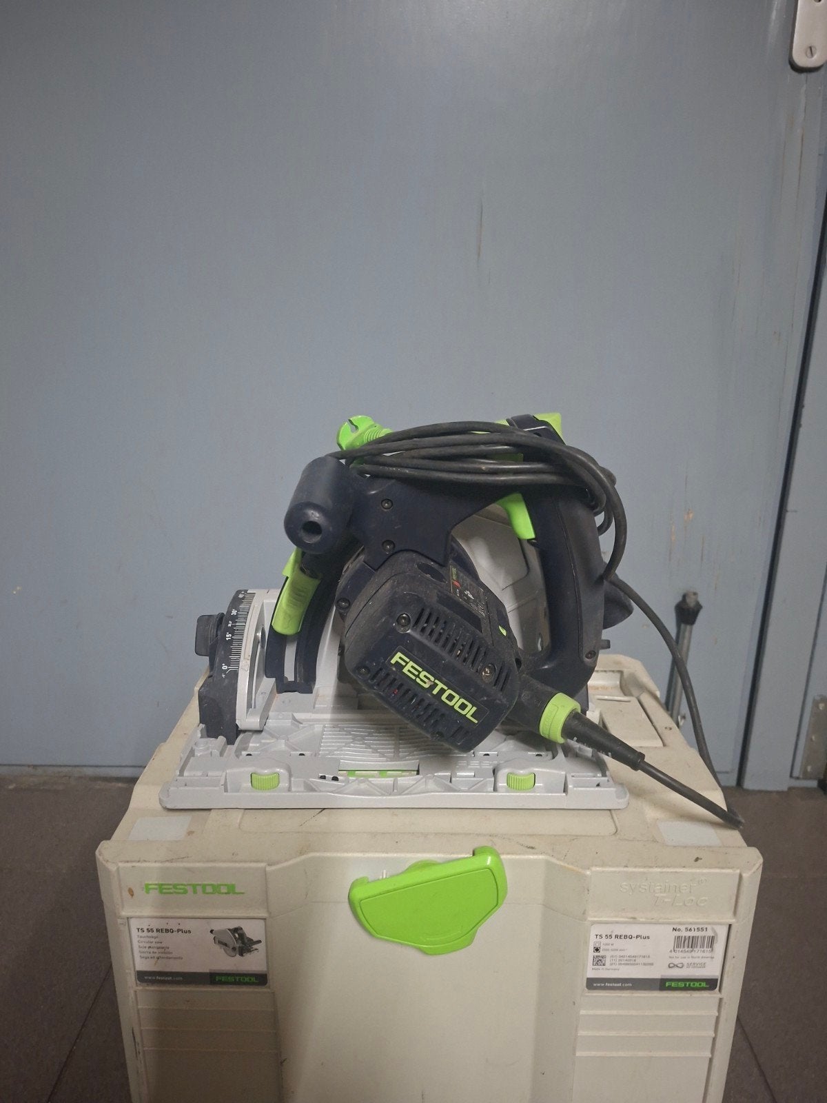 Festool, Doe-het-zelf en Verbouw, Gereedschap | Zaagmachines, Ophalen, Invalzaag, Zo goed als nieuw, 30 tot 70 mm