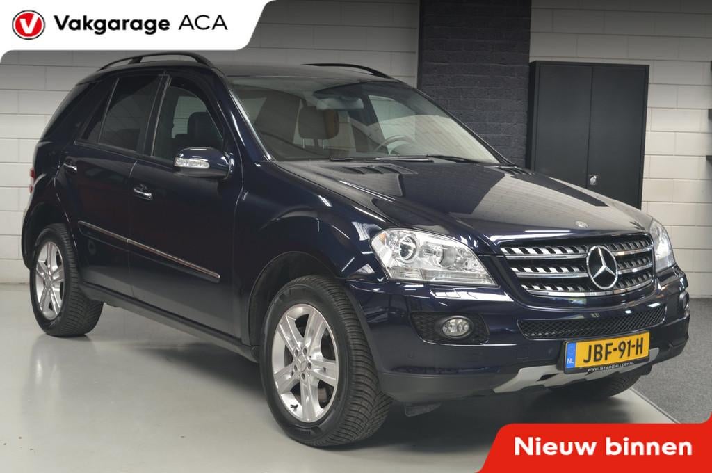 Mercedes-Benz M-klasse 500 4MATIC // 77.000 km // NIEUWSTAAT, Automaat, Blauw, Leder, Bedrijf