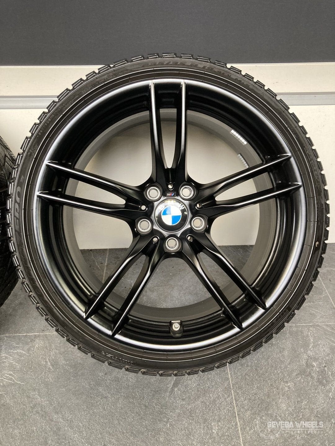 19” originele BMW M2 F87 velgen + winterbanden 641M 5x120, 19 inch, Gebruikt, -, -