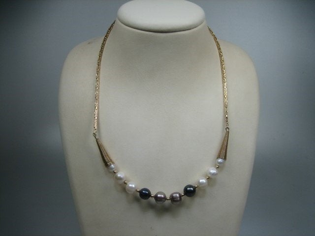 Antiek gouden 14 karaat massief Konings collier, Verzenden, Goud, Ketting, Met edelsteen