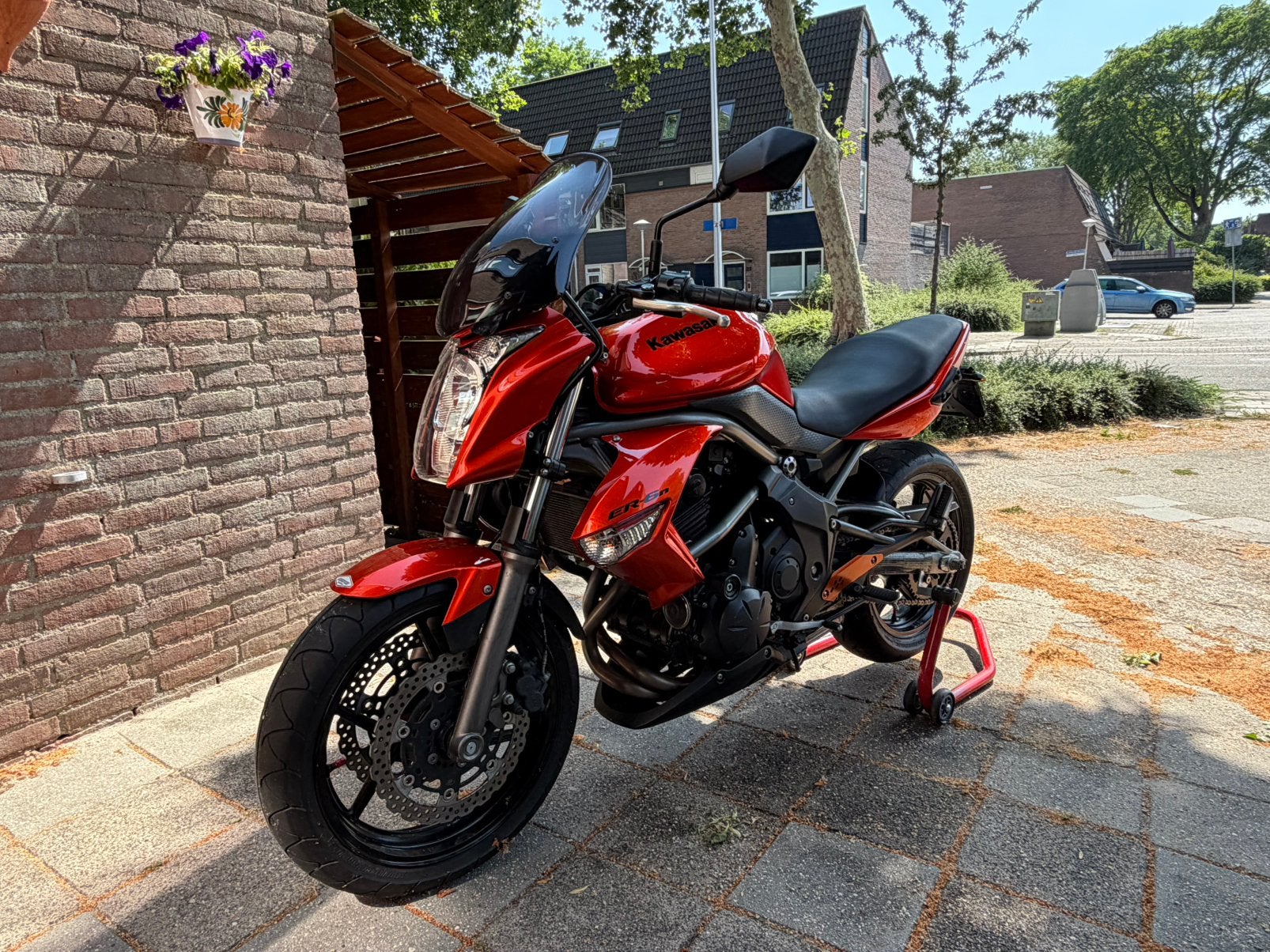 Kawasaki ER-6N ABS 2010 A2 | 31.400 km | Nieuwe accu, 2 cilinders, 649 cc, Gebruikt, Particulier