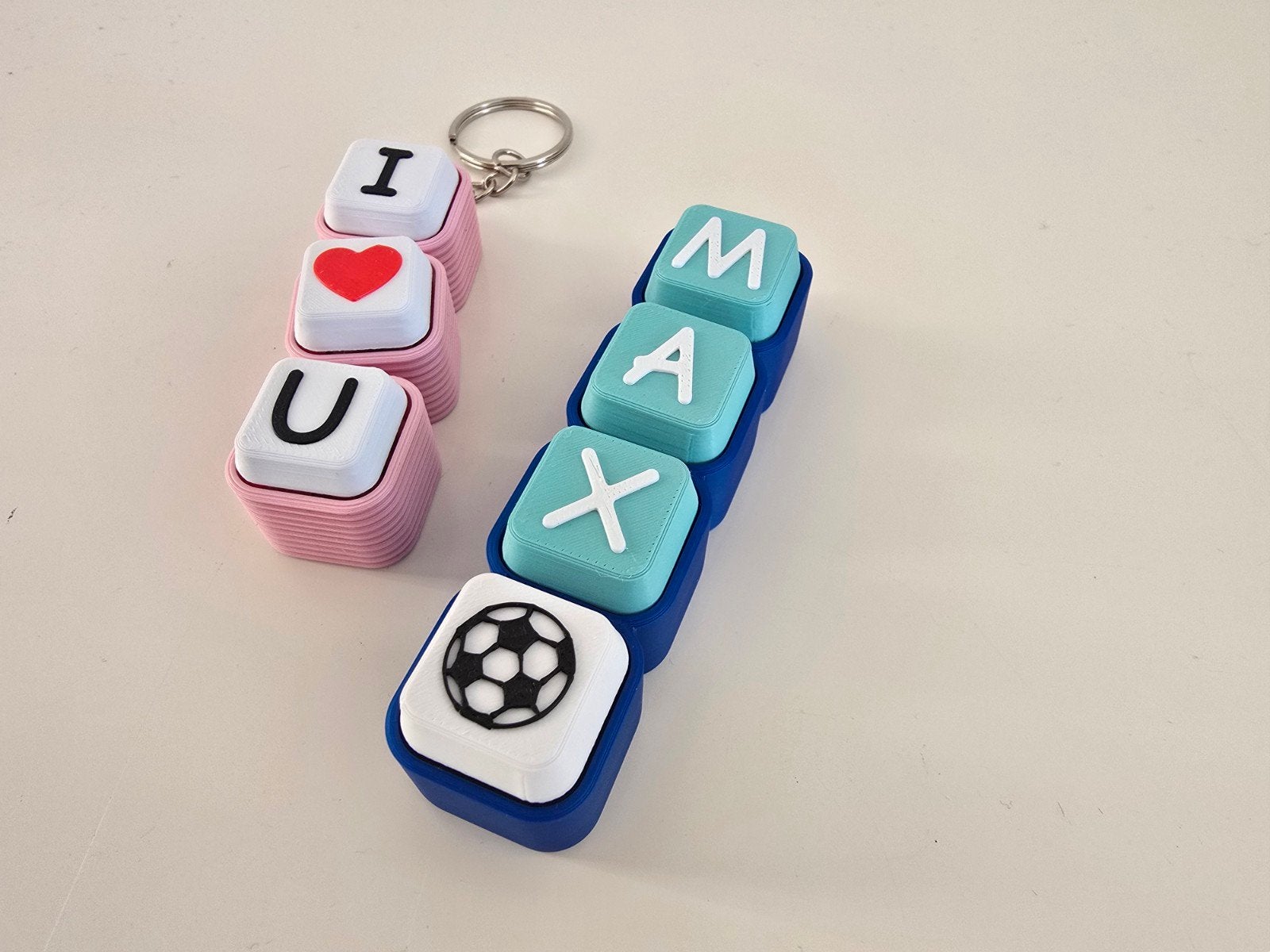 flexi toetsenbord clicker klikker 3d sleutelhanger, Ophalen of Verzenden, Nieuw