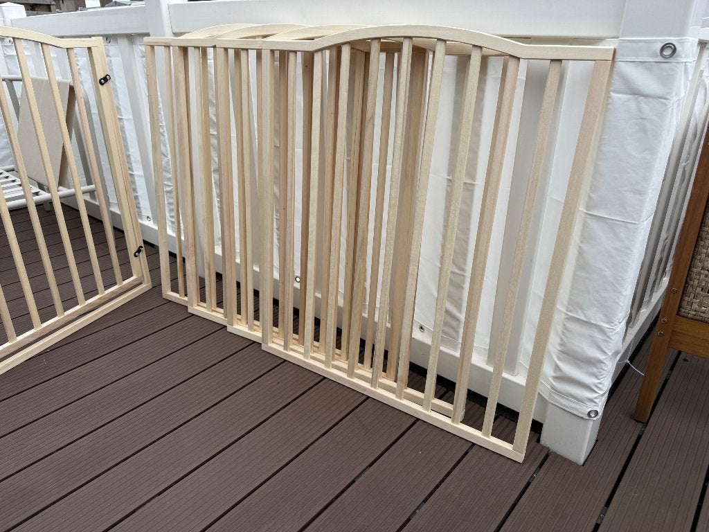 Houten ren voor huisdieren, Dieren en Toebehoren, Hondenhokken, Ophalen, 110 cm of meer, 65 tot 100 cm, Hondenhok
