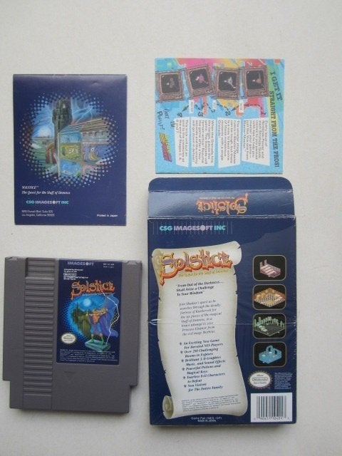 Solstice NES Nintendo (los €20), Spelcomputers en Games, Gebruikt, 1 speler, Ophalen of Verzenden, Role Playing Game (Rpg)