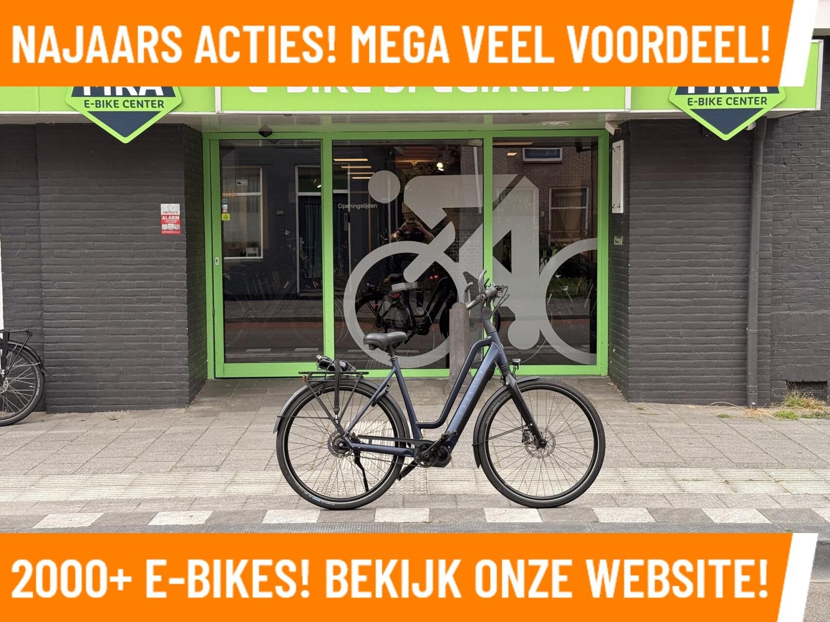 Gazelle Chamonix C5 Elektrische fiets met SHIMANO motor MRA!