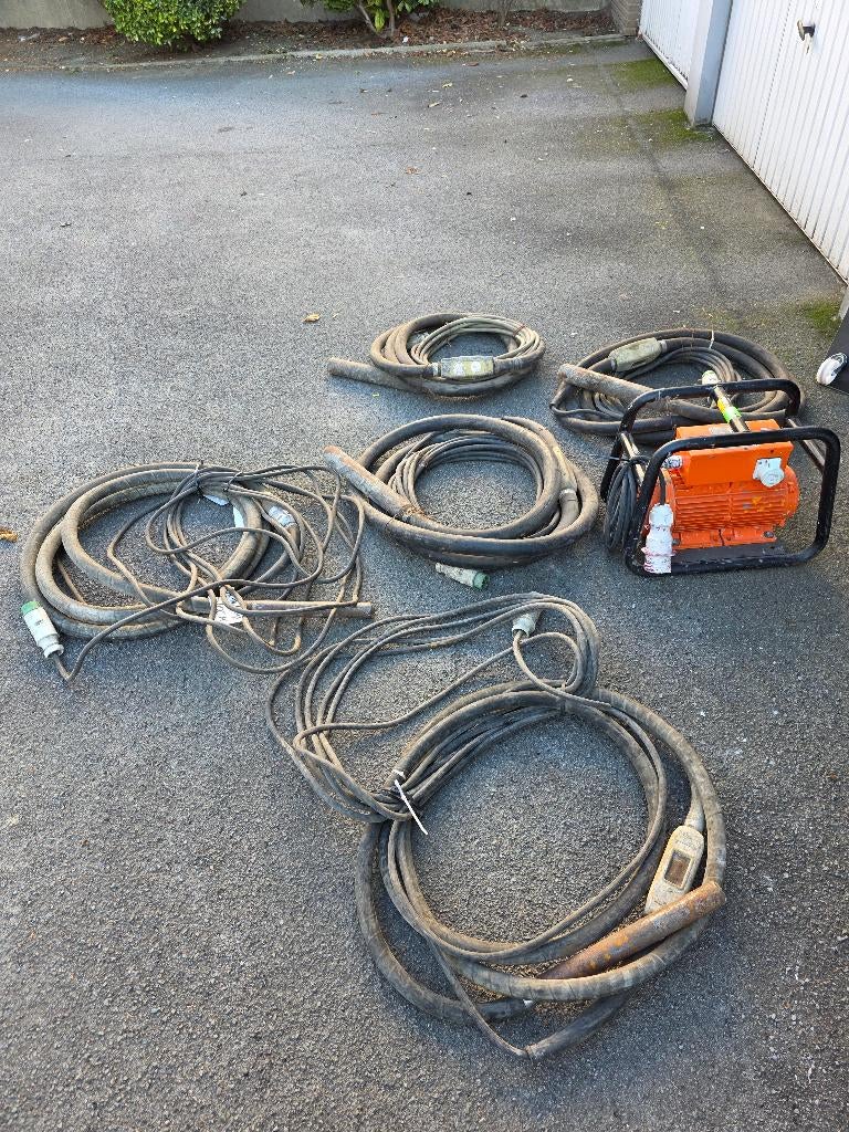Trilnaald Wacker Neuson + convertiser, Doe-het-zelf en Verbouw, Betonmolens, Ophalen, Gebruikt