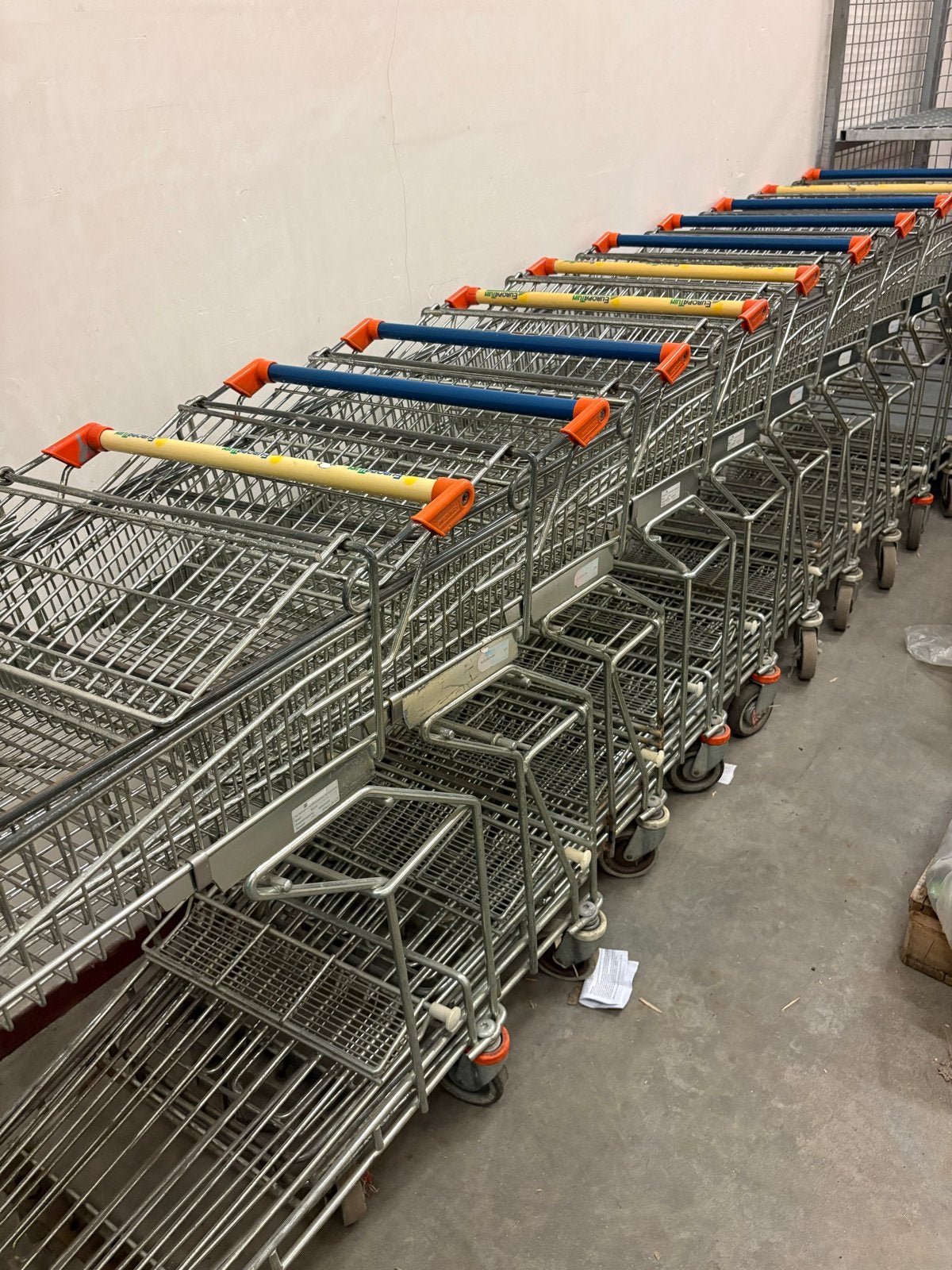 10 winkelwagens, Ophalen, Gebruikt