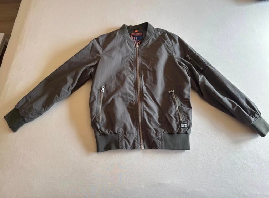 Grijs/groene zomerjas Cars jeans 146, Kinderen en Baby's, Kinderkleding | Maat 146, Ophalen of Verzenden, Zo goed als nieuw, Jongen