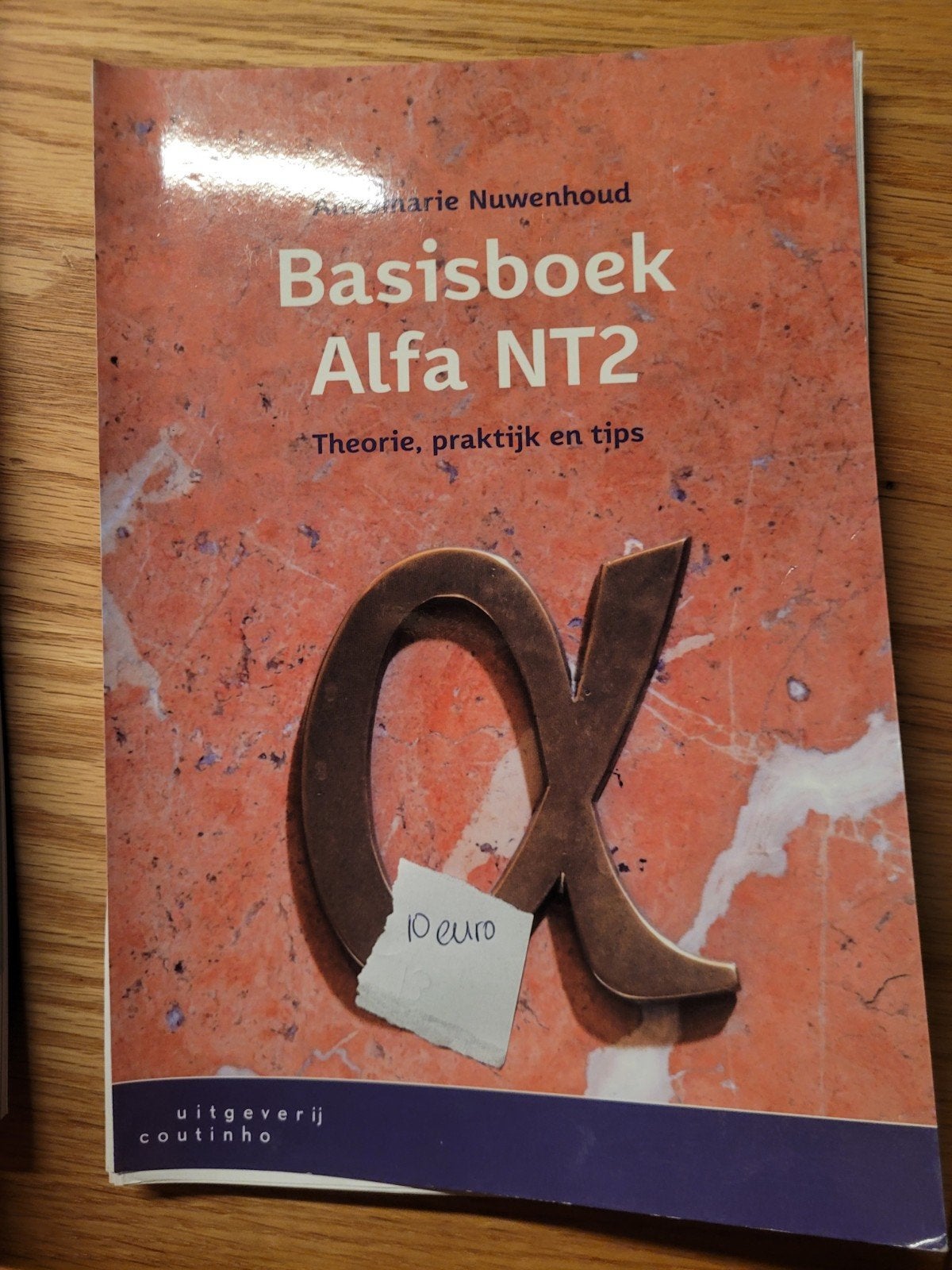 Basisboek Alfa NT2 - Theorie, praktijk en tips, Boeken, Gelezen, Alpha, Overige niveaus, Annemarie Nuwenhoud
