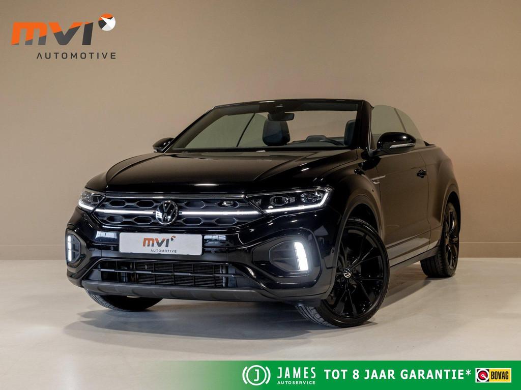 Volkswagen T-Roc Cabrio 1.5 TSI 2x R-Line / 150pk / Leder /, Auto's, Stof, 4 cilinders, 4 stoelen, Zwart