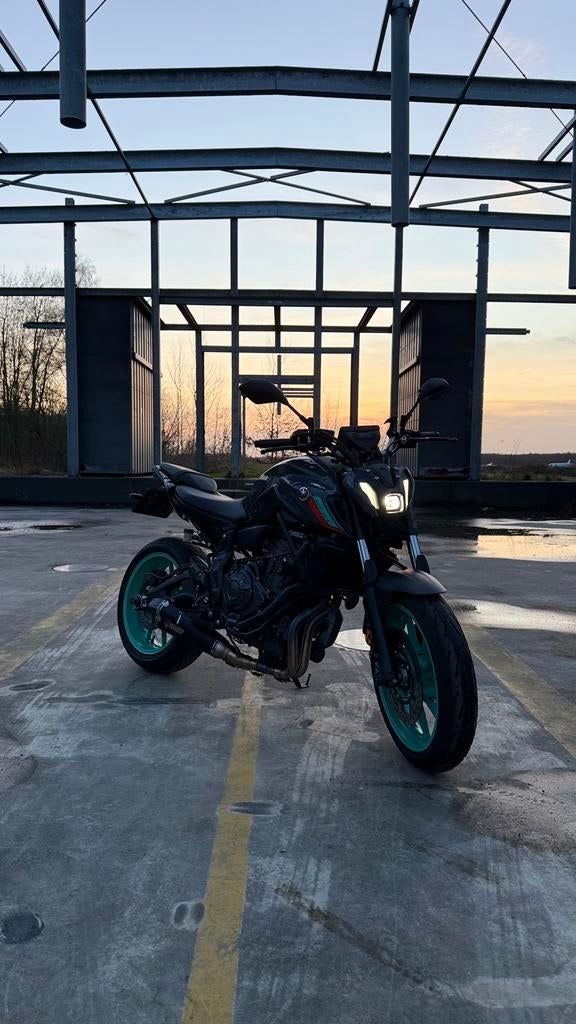 Yamaha MT-07 2023 – Zo goed als nieuw – 5100 km, Ophalen of Verzenden, Zo goed als nieuw