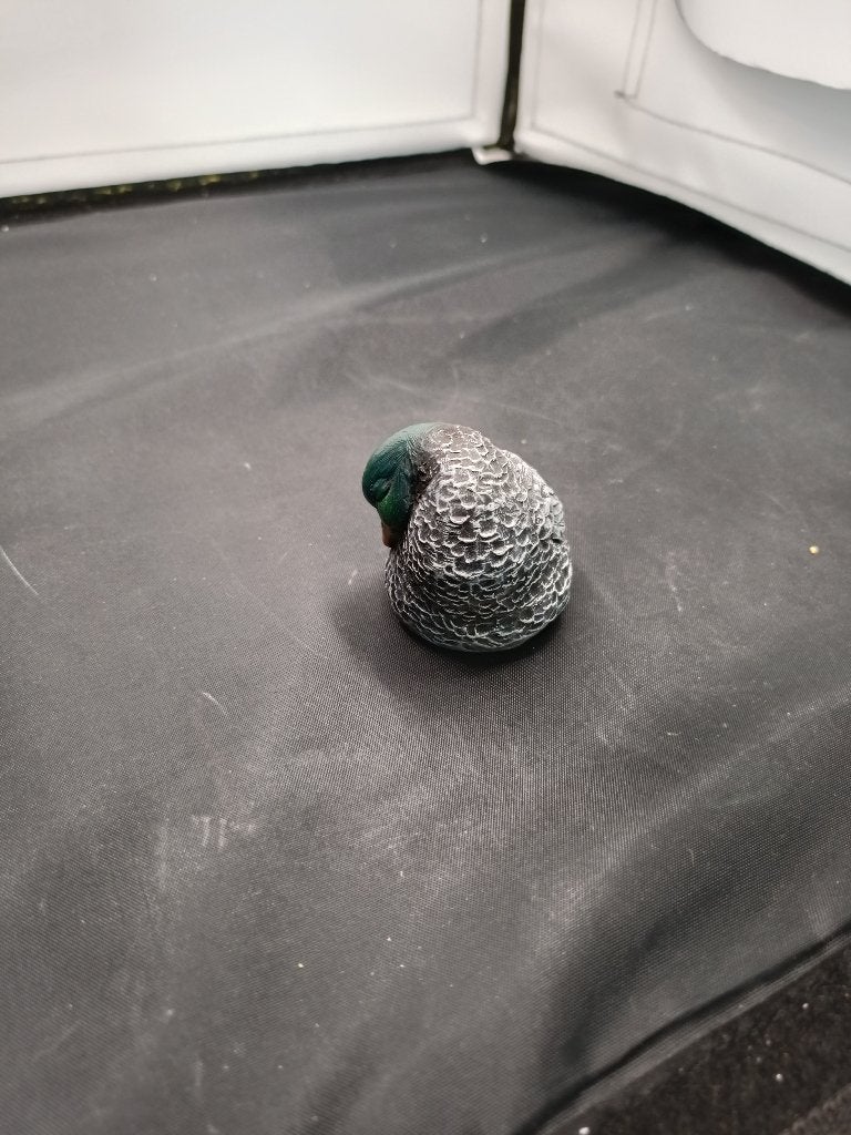 miniatuur eenden beeldje, Ophalen of Verzenden, Zo goed als nieuw, Dier