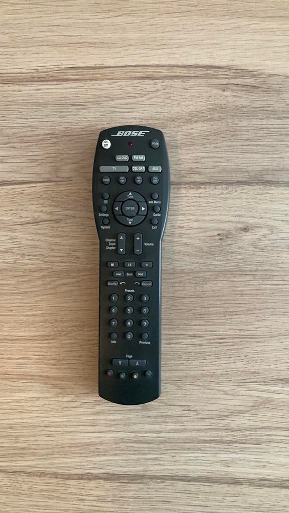 Bose 321 serie 2 en 3 afstandsbediening, Audio, Tv en Foto, Afstandsbedieningen, -, -, Ophalen of Verzenden, Zo goed als nieuw