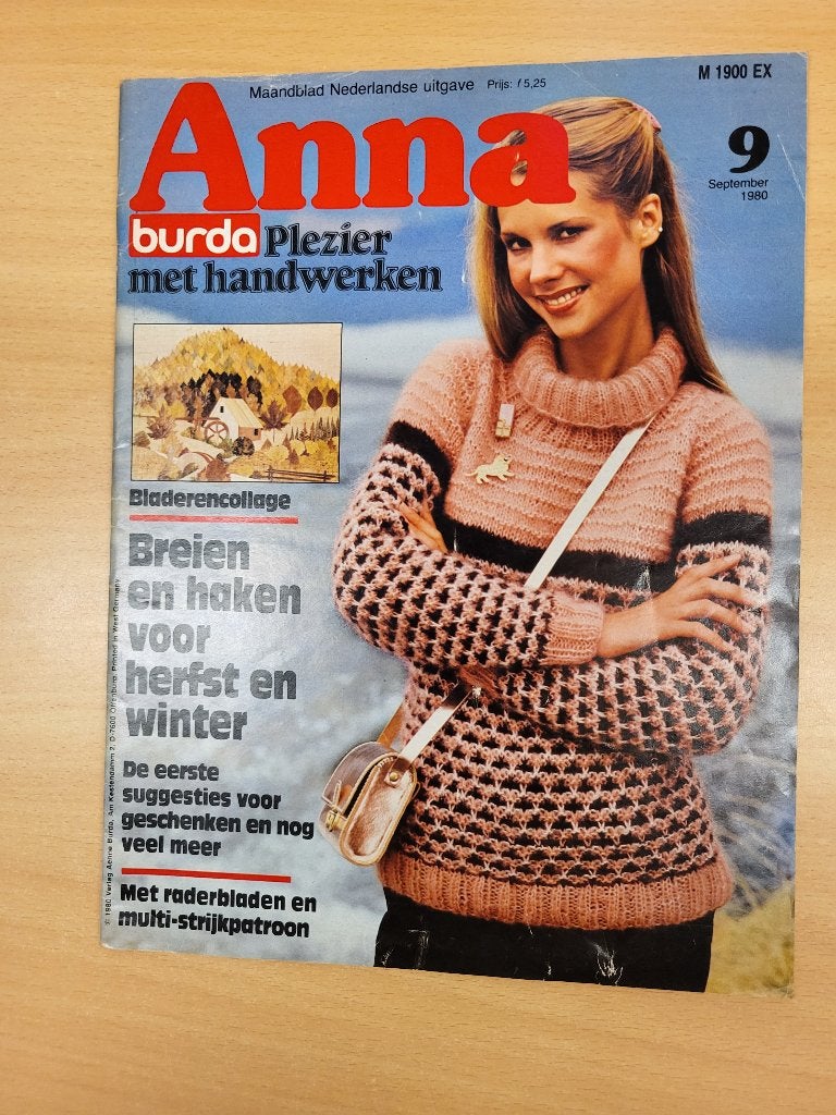 Anna.                 September 1980., Ophalen of Verzenden, 1980 tot heden, Nederland, Tijdschrift