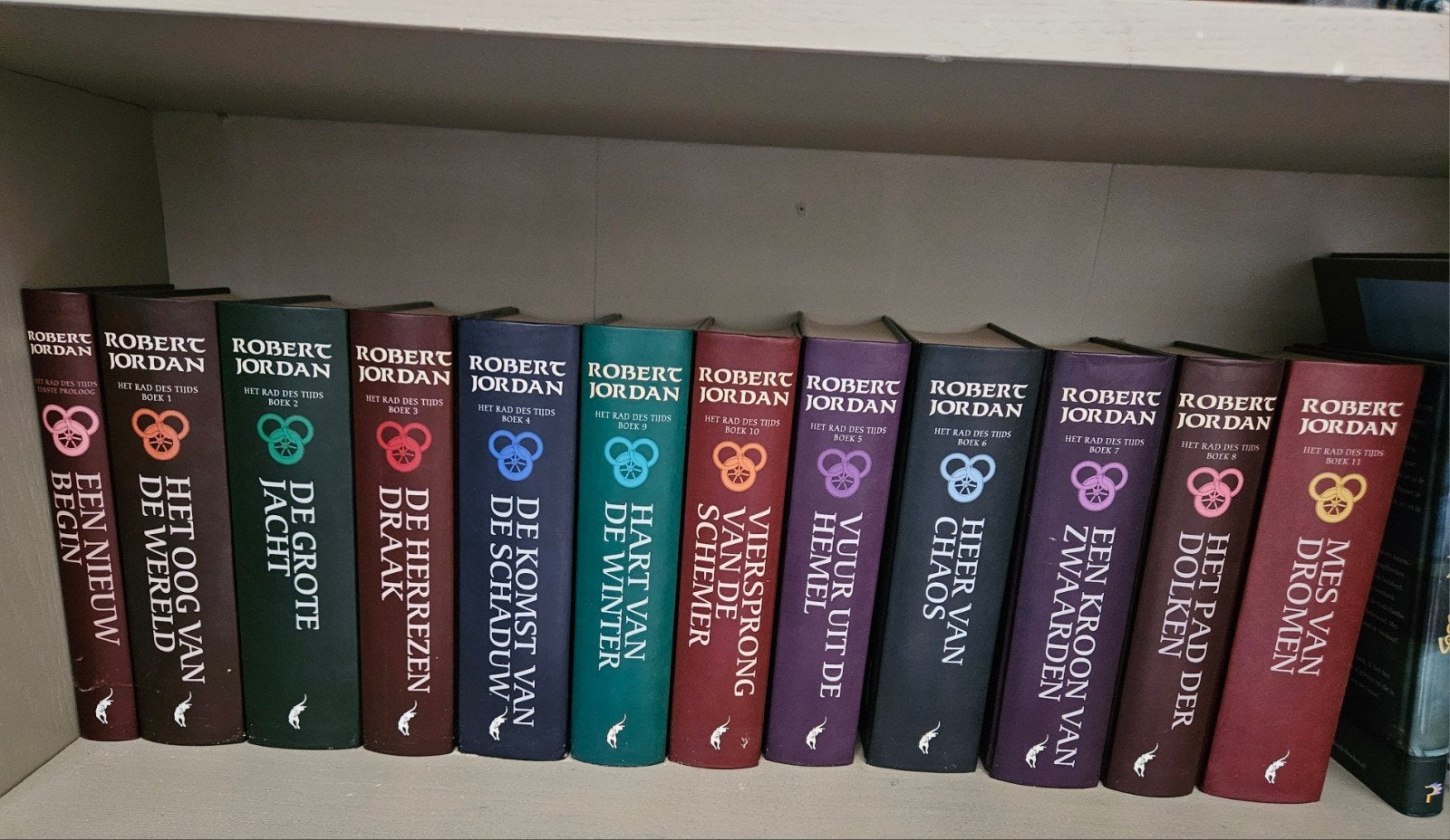 Het Rad des Tijds - Robert Jordan (11 delen), Boeken, Literatuur, Ophalen of Verzenden, Nieuw, Robert Jordan, Nederland