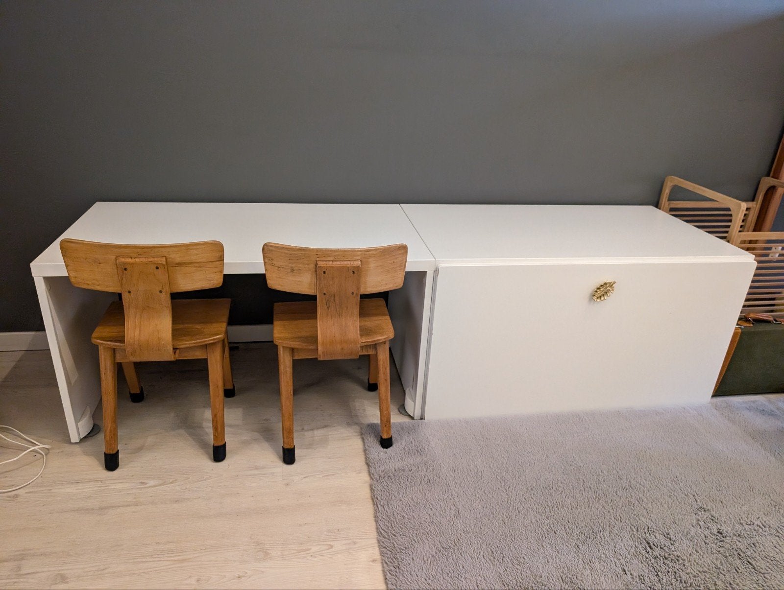 IKEA SMASTAD/STUVA 2 kindertafels met 1 lade, Ophalen, Gebruikt, Tafel(s)