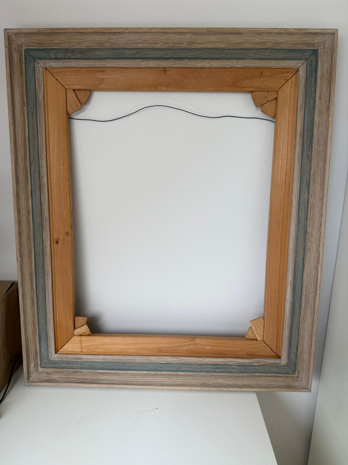 Schilderijlijst van originele lijstenmakerij 71 x 61cm, Ophalen, Zo goed als nieuw, Overige kleuren, 61 cm