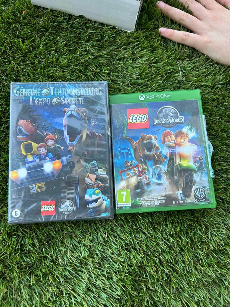 Lego Jurassic World Xbox One & Geheime Tentoonstelling DVD, Avontuur en Actie, 1 speler, Ophalen of Verzenden, Zo goed als nieuw