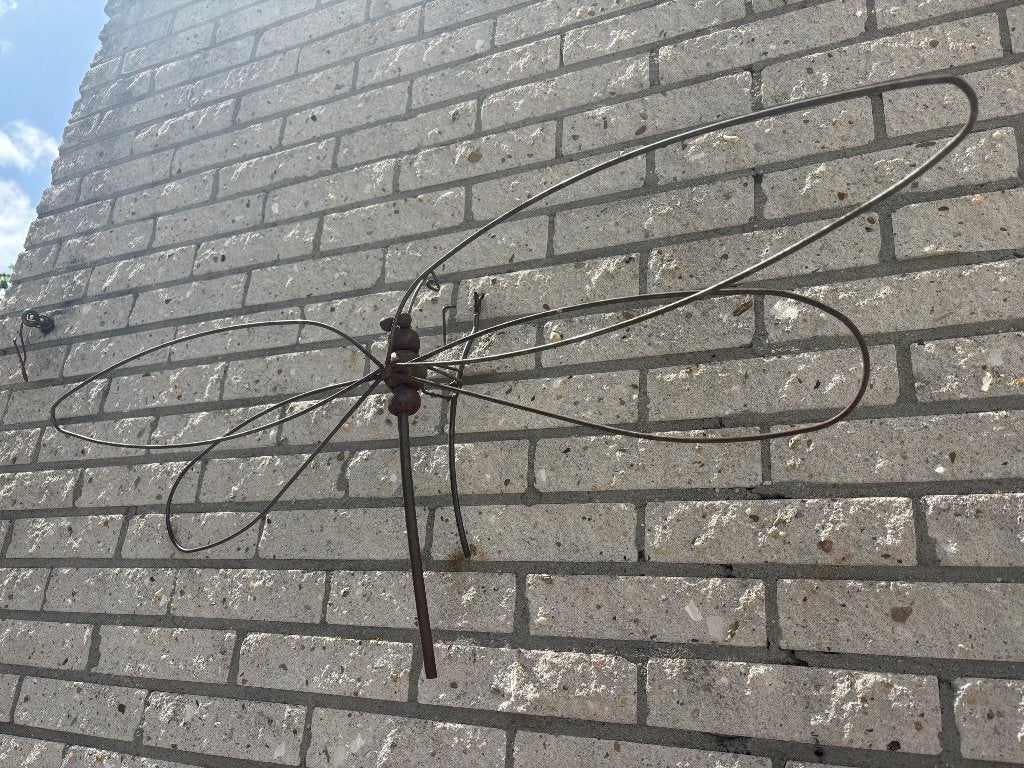 Metalen libelle voor buiten, Ophalen, Gebruikt