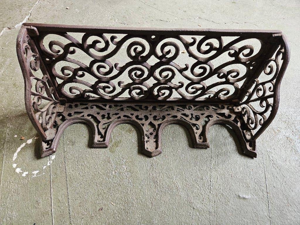 Laarzenrek (gietijzer), Tuin en Terras, Tuinwanddecoratie, Ophalen of Verzenden, Gebruikt