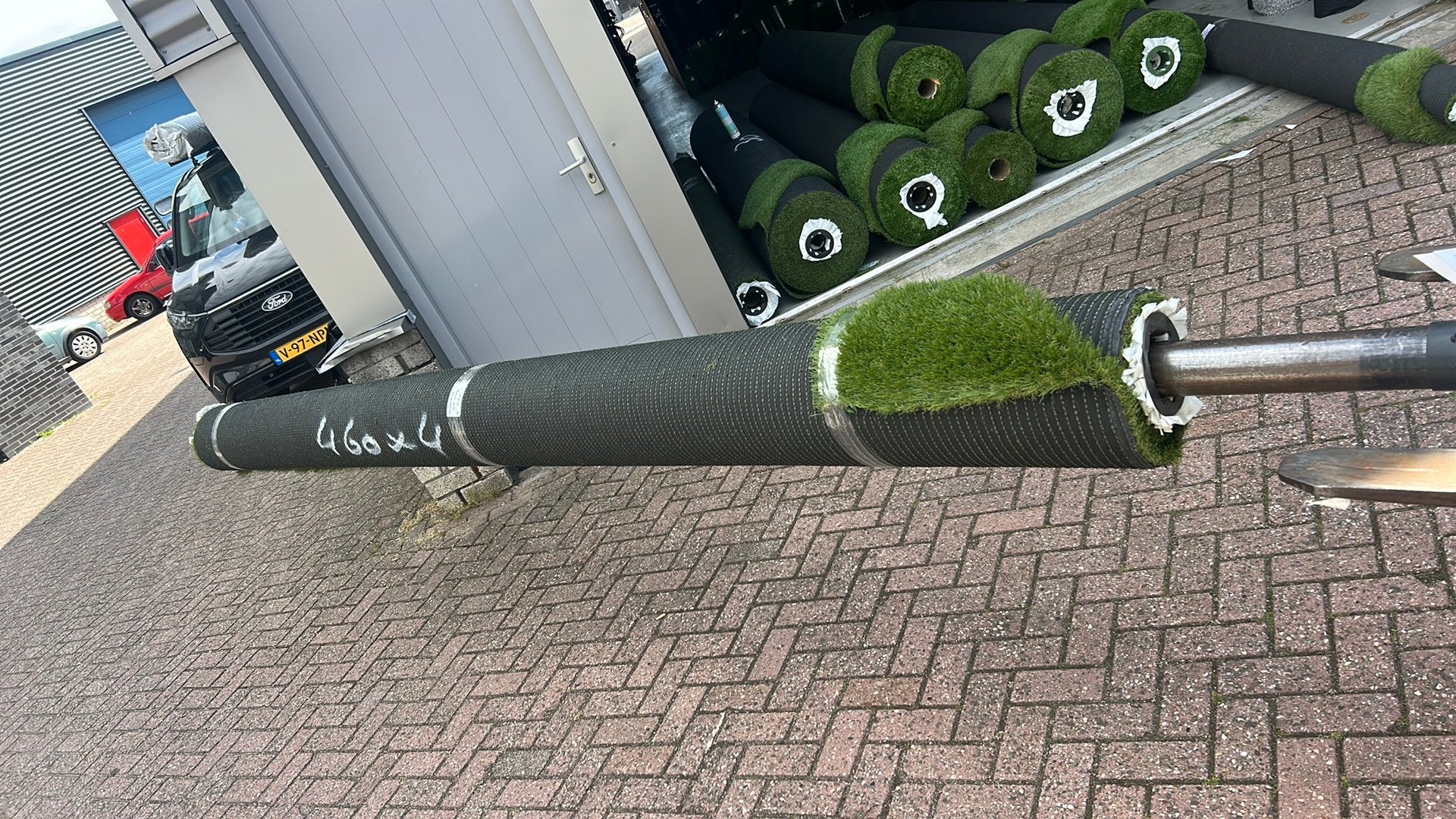 Kunstgras 45mm 4,60x4, Ophalen, Nieuw, 10 tot 20 m², Kunstgras