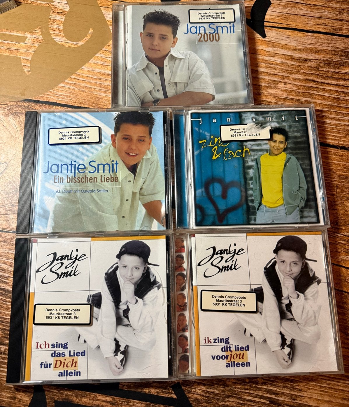 Jantje Smit / Jan Smit CD's - Duits en Nederlands, Gebruikt, Inclusief doosje, Album, Schlager