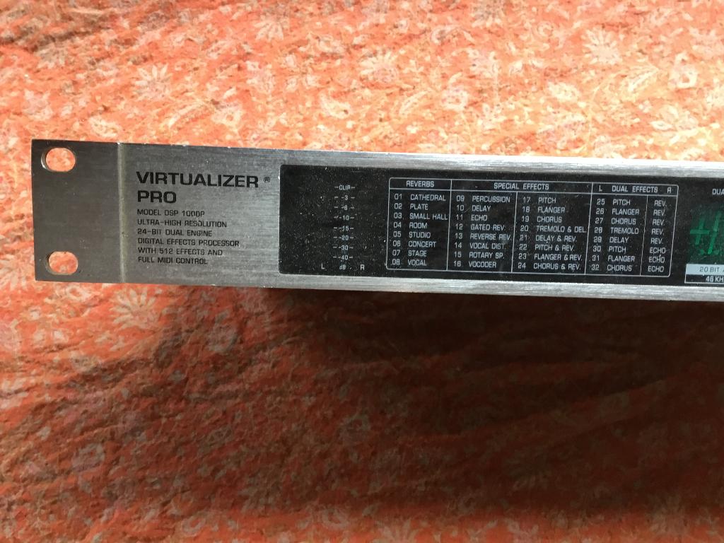 Behringer virtualizer pro, Muziek en Instrumenten, Effecten, Ophalen of Verzenden, Gebruikt, Multi-effect