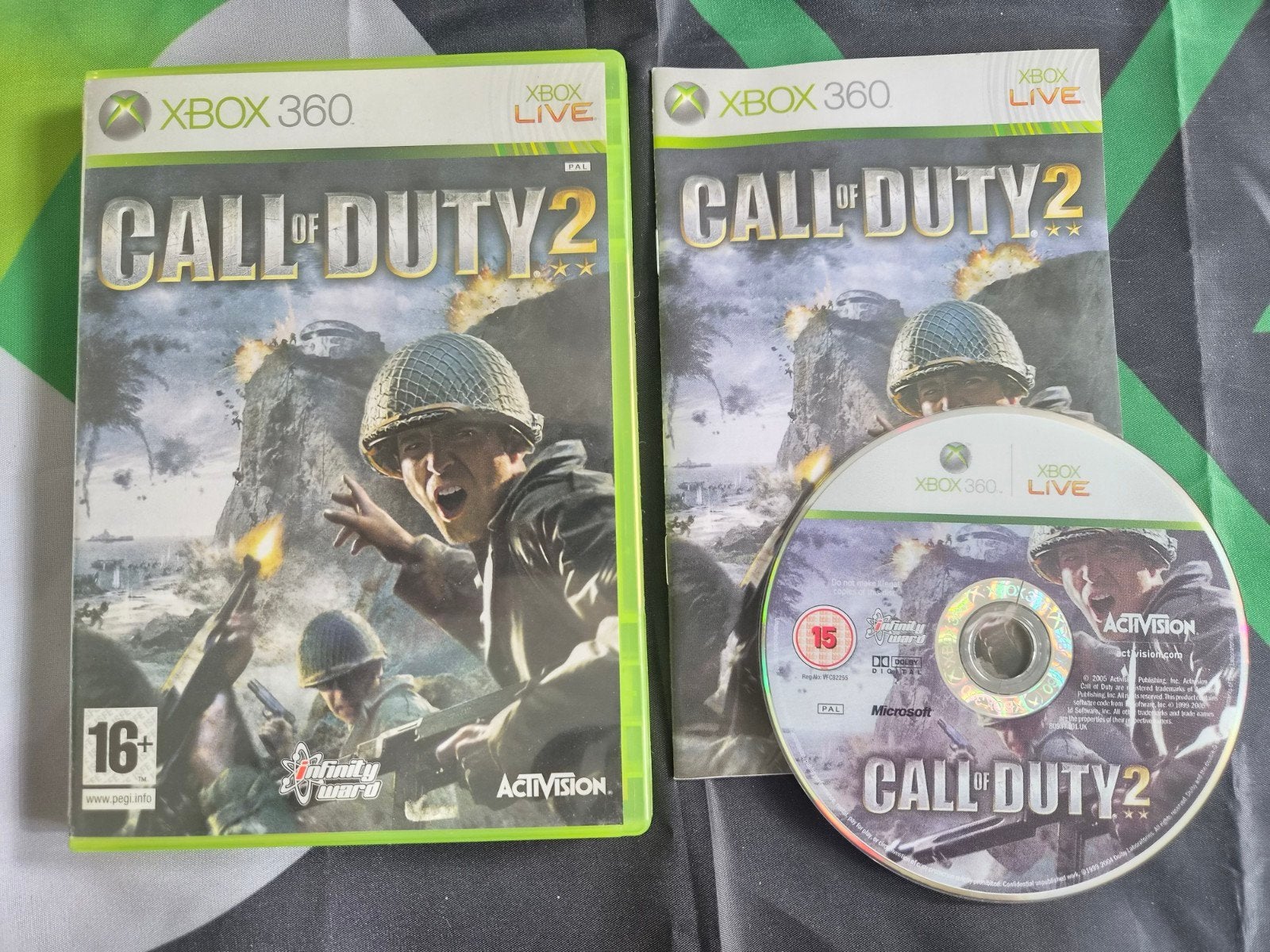 Call Of Duty 2, Spelcomputers en Games, Vanaf 18 jaar, Shooter, Verzenden, 1 speler