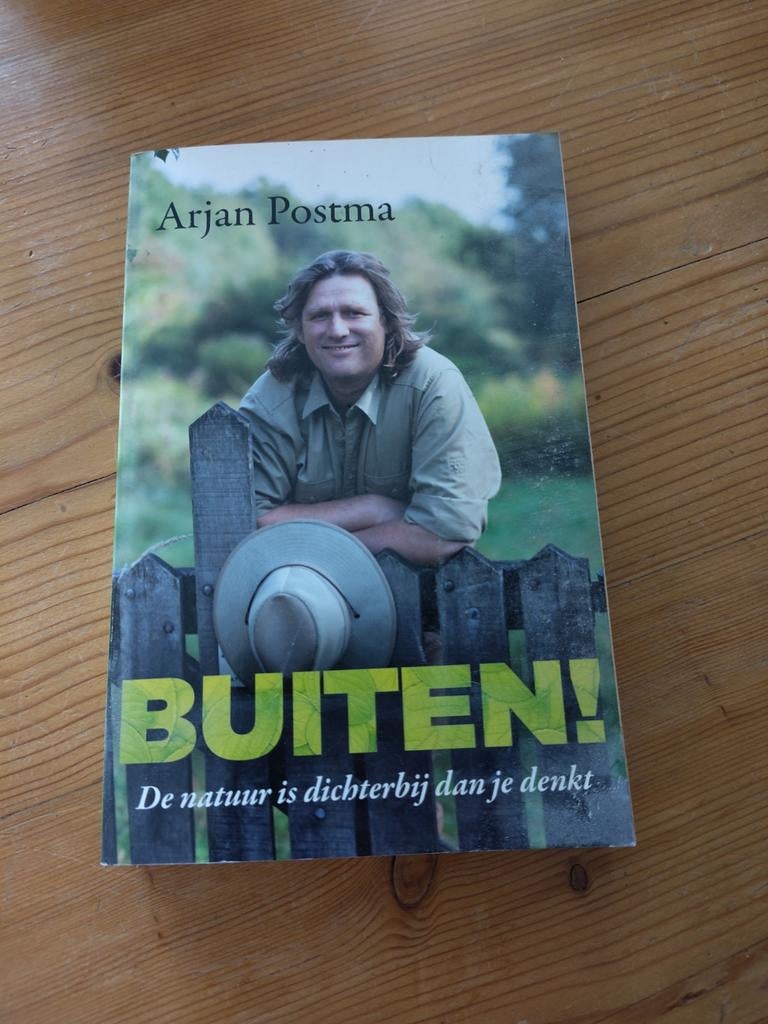 BUITEN! De natuur is dichterbij dan je denkt - Arjan Postma, Boeken, Natuur, Ophalen of Verzenden, Gelezen, Natuur algemeen, Arjan Postma