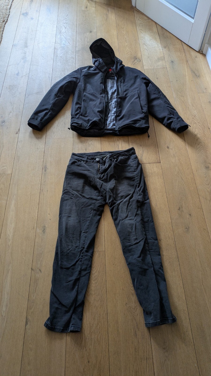 Alpinestars textiel motorjas en XTM motorbroek, Motoren, Heren, Ophalen of Verzenden, Broek | textiel, Alpinestars