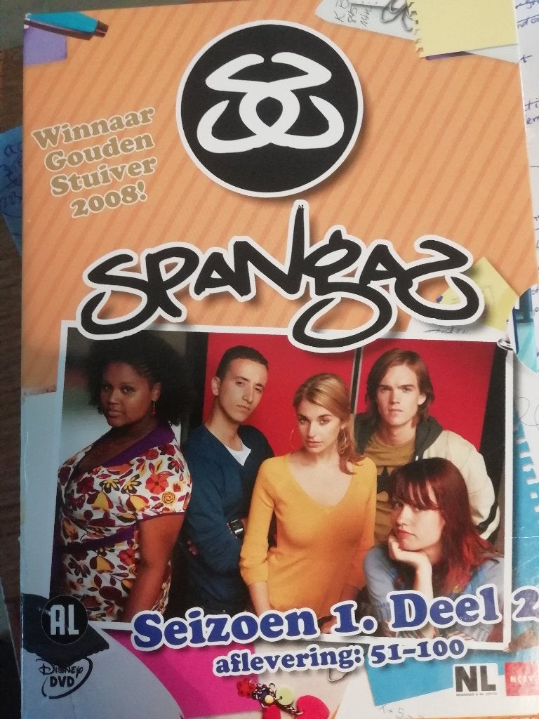 spangas  ( seizoen 1 - box deel 2 ), Alle leeftijden, Ophalen of Verzenden, Zo goed als nieuw, Nederlands
