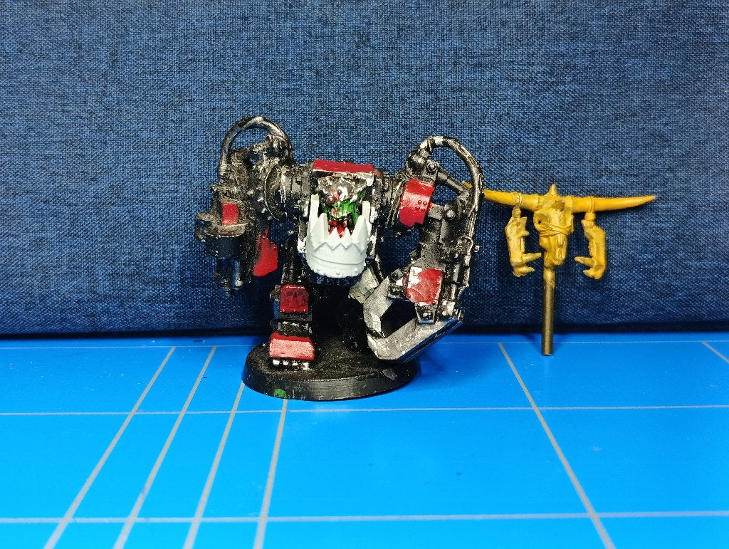 Warhammer 40k Ghazgkhull Thraka Set 1 Metal Orks, Hobby en Vrije tijd, Gebruikt, Warhammer, Ophalen of Verzenden, .