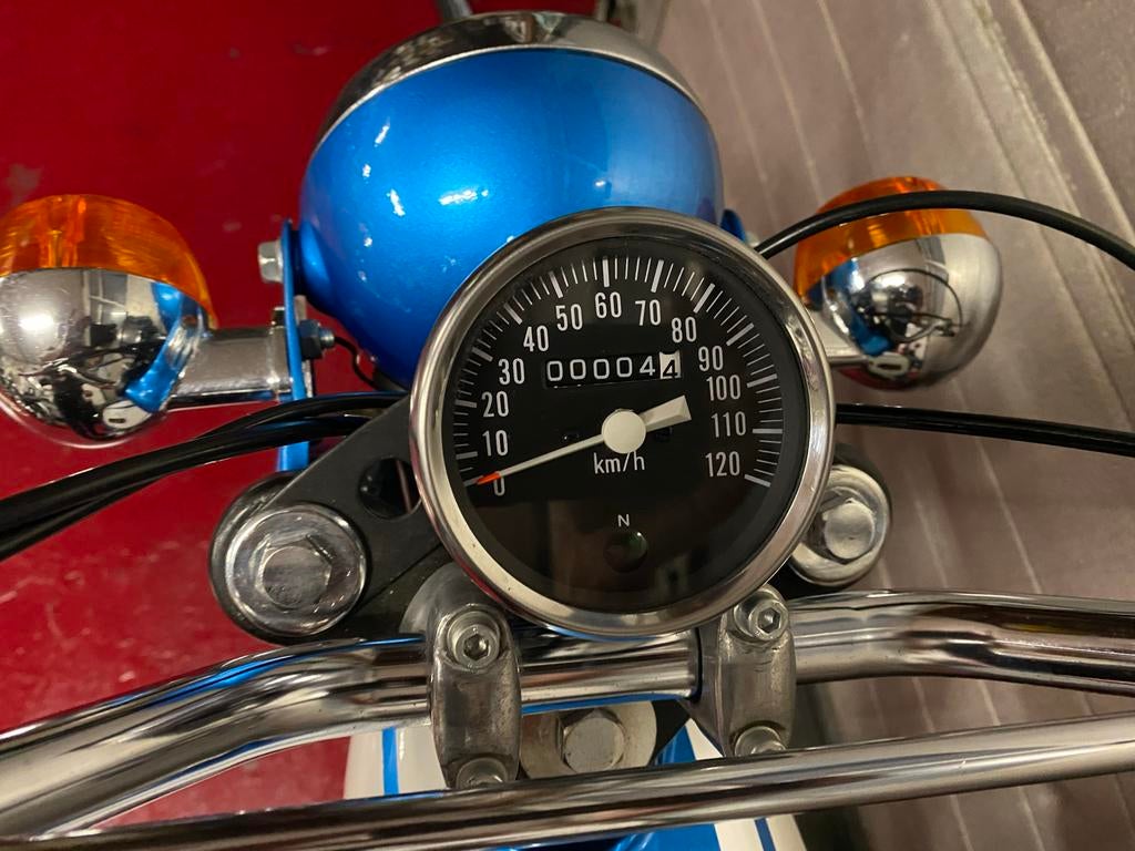 Yamaha FS1 Blauw Witje - Volledig vernieuwd, NL kenteken, Fietsen en Brommers, Brommers | Oldtimers, Ophalen