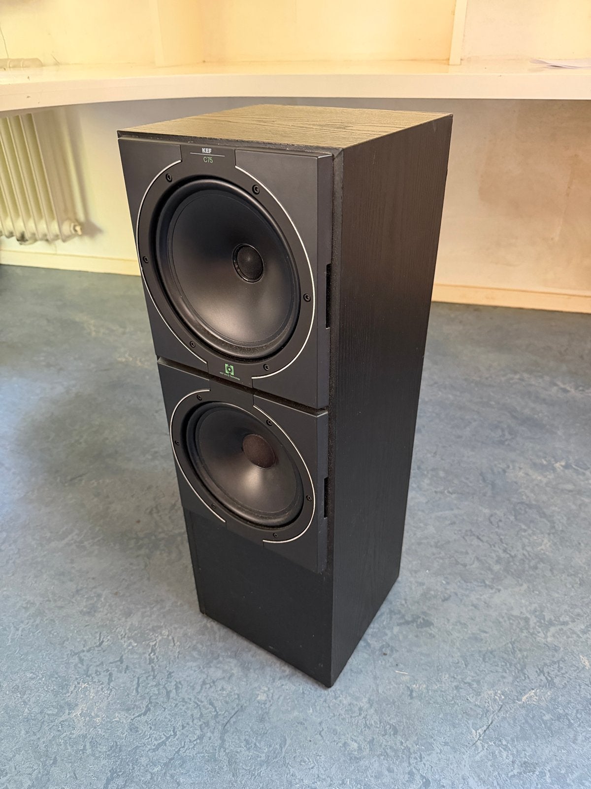 KEF C75 vintage luidspreker – 1 stuk – volledig werkend, Ophalen, Vloerstaande luidspreker, Gebruikt, 120 tot 150 watt