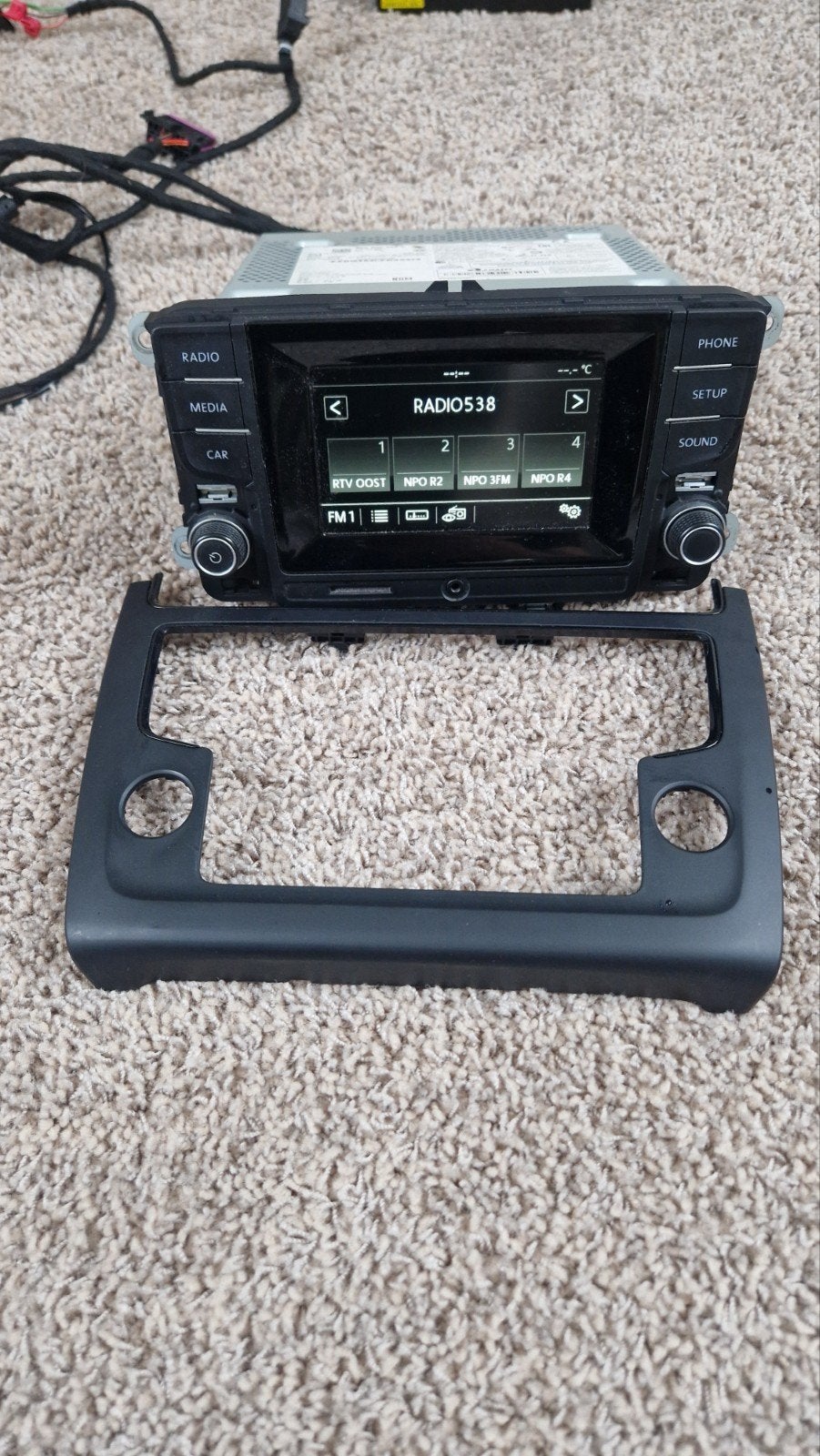 VW Polo 6C MIB1 Radio 6C0035888C, Ophalen of Verzenden, Zo goed als nieuw