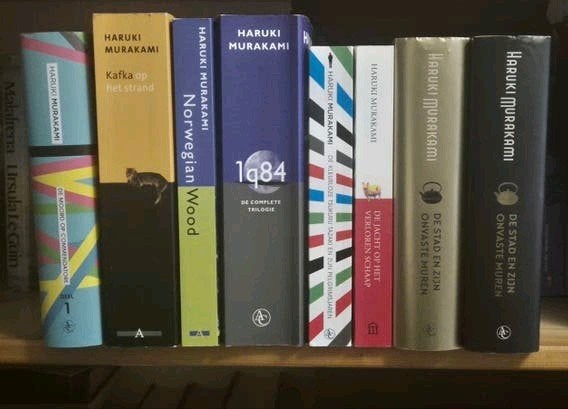 Haruki Murakami 7x Ned 2x English, Ophalen of Verzenden, Zo goed als nieuw