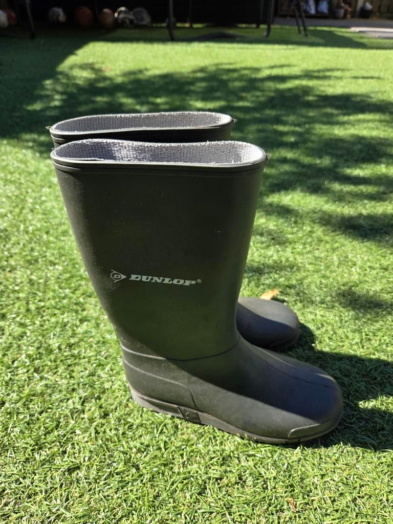 Dunlop laarzen groen, Tuin en Terras, Werkkleding, Ophalen, Laarzen