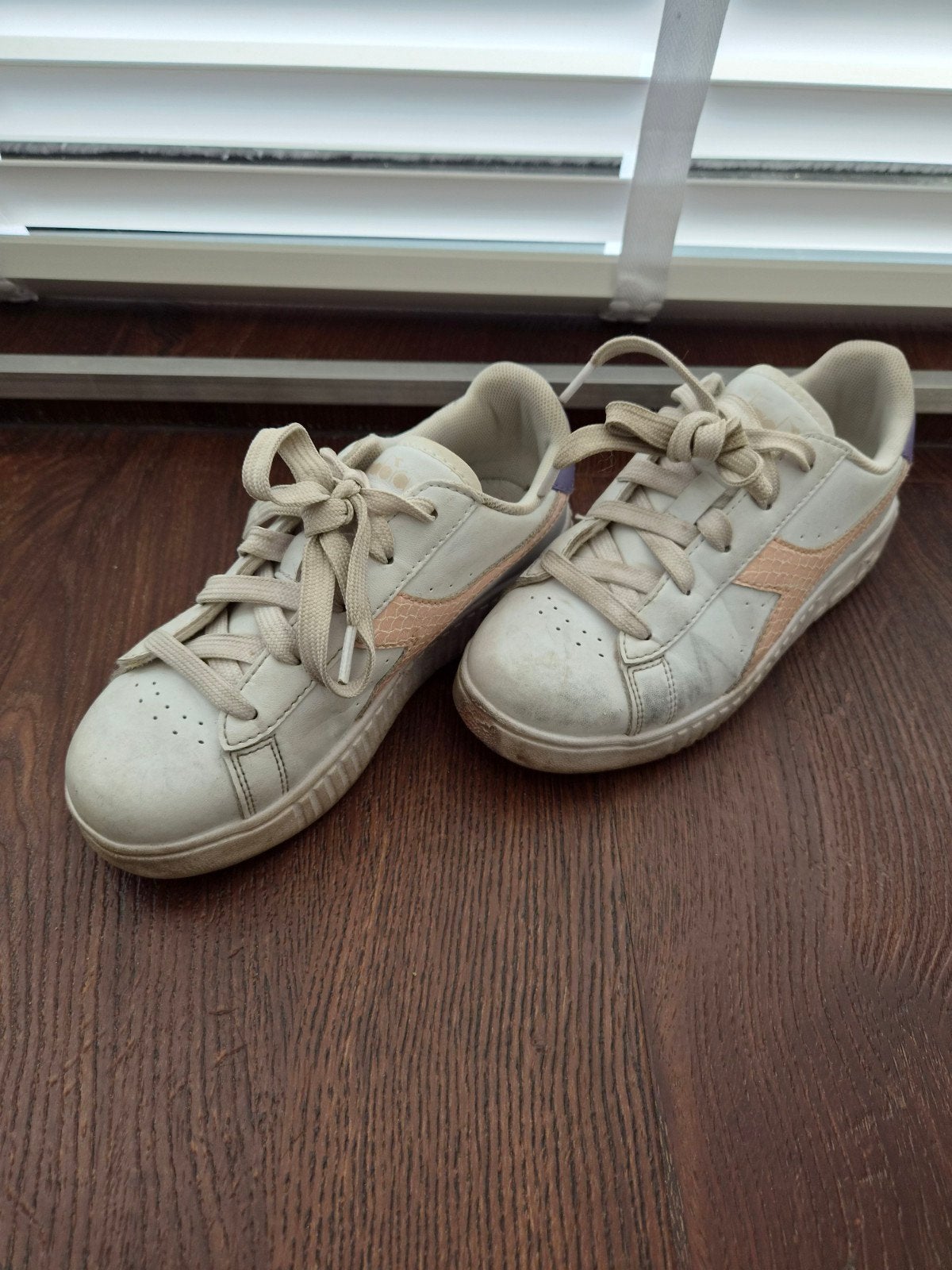 Diadora sneakers - Gedragen, Wit, Sneakers of Gympen, Gedragen, Ophalen