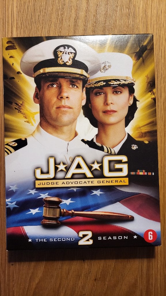 JAG - Seizoen 2 Compleet (DVD, Regio 2), Drama, Italiaans, Ophalen of Verzenden, Engels