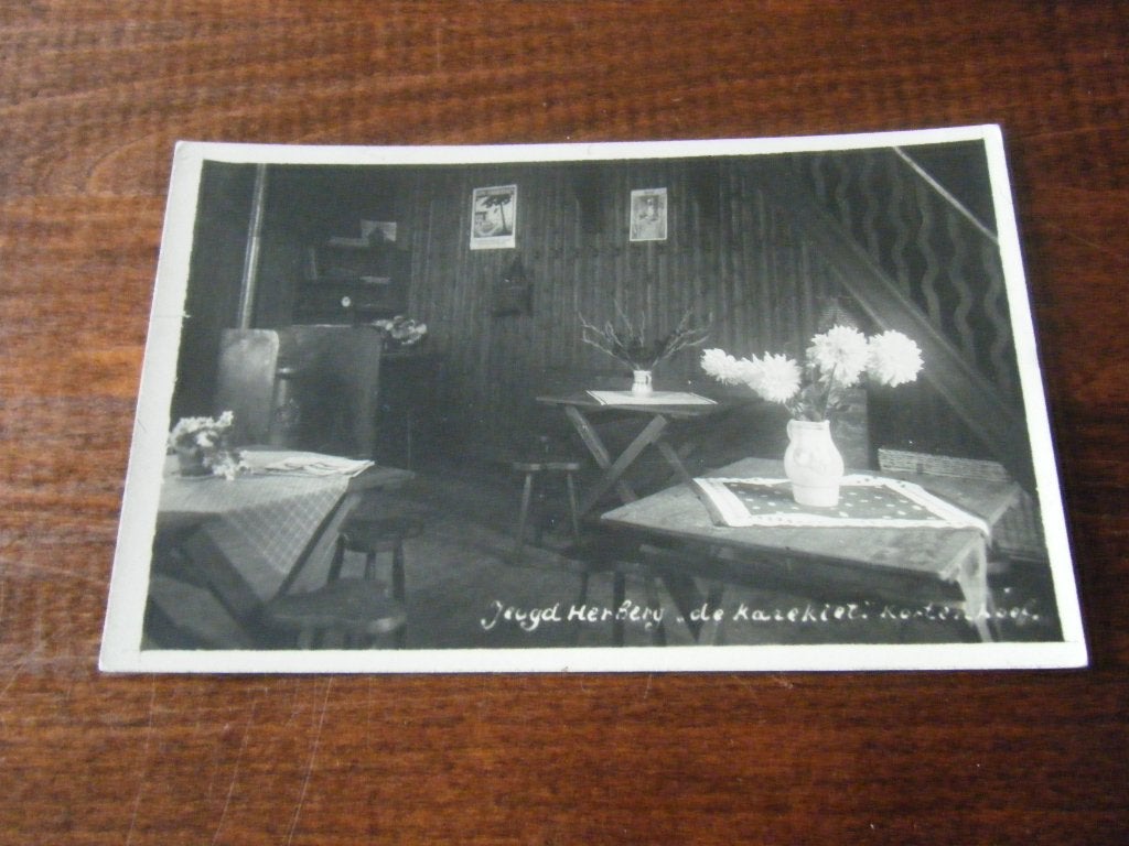 Y31 - Kortehoef - Jeugdherberg - FOTOKAART  - Mooi/Oud, Ophalen of Verzenden, 1940 tot 1960, Noord-Holland